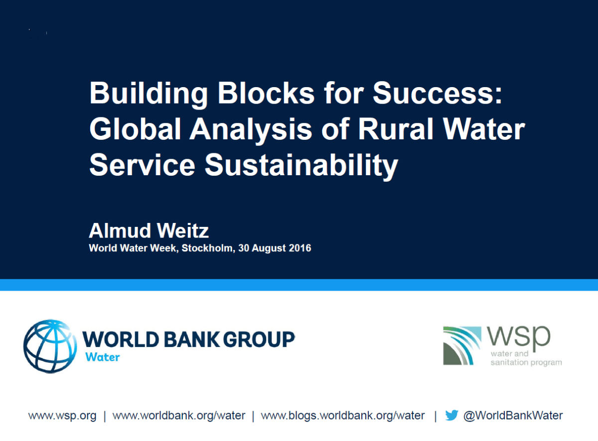 #RWSN @ #WWW : the&nbsp;presentations