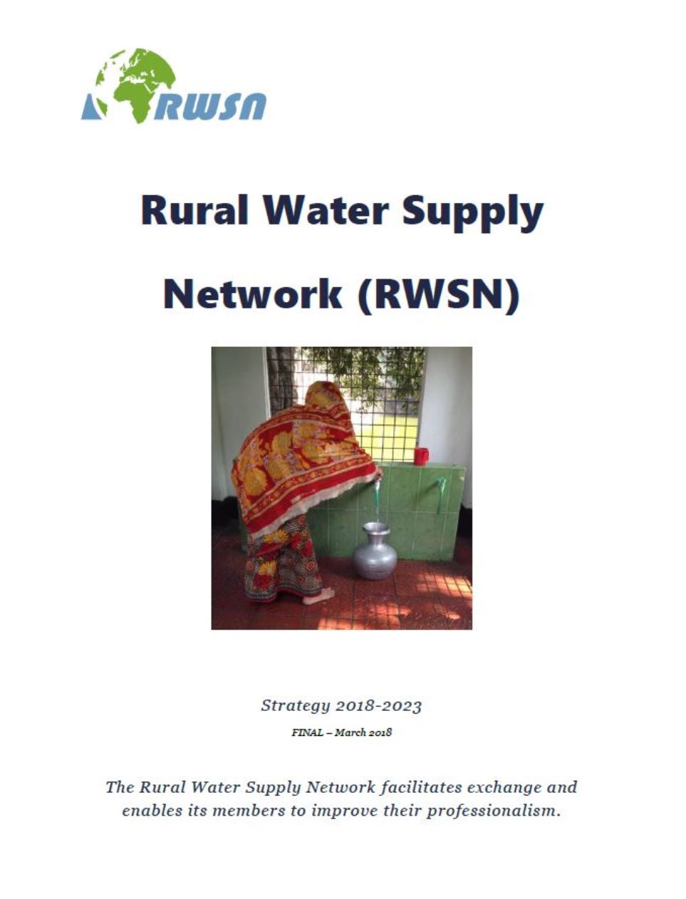 World Water Day 2018: Publication of the new RWSN Strategy 2018-2023