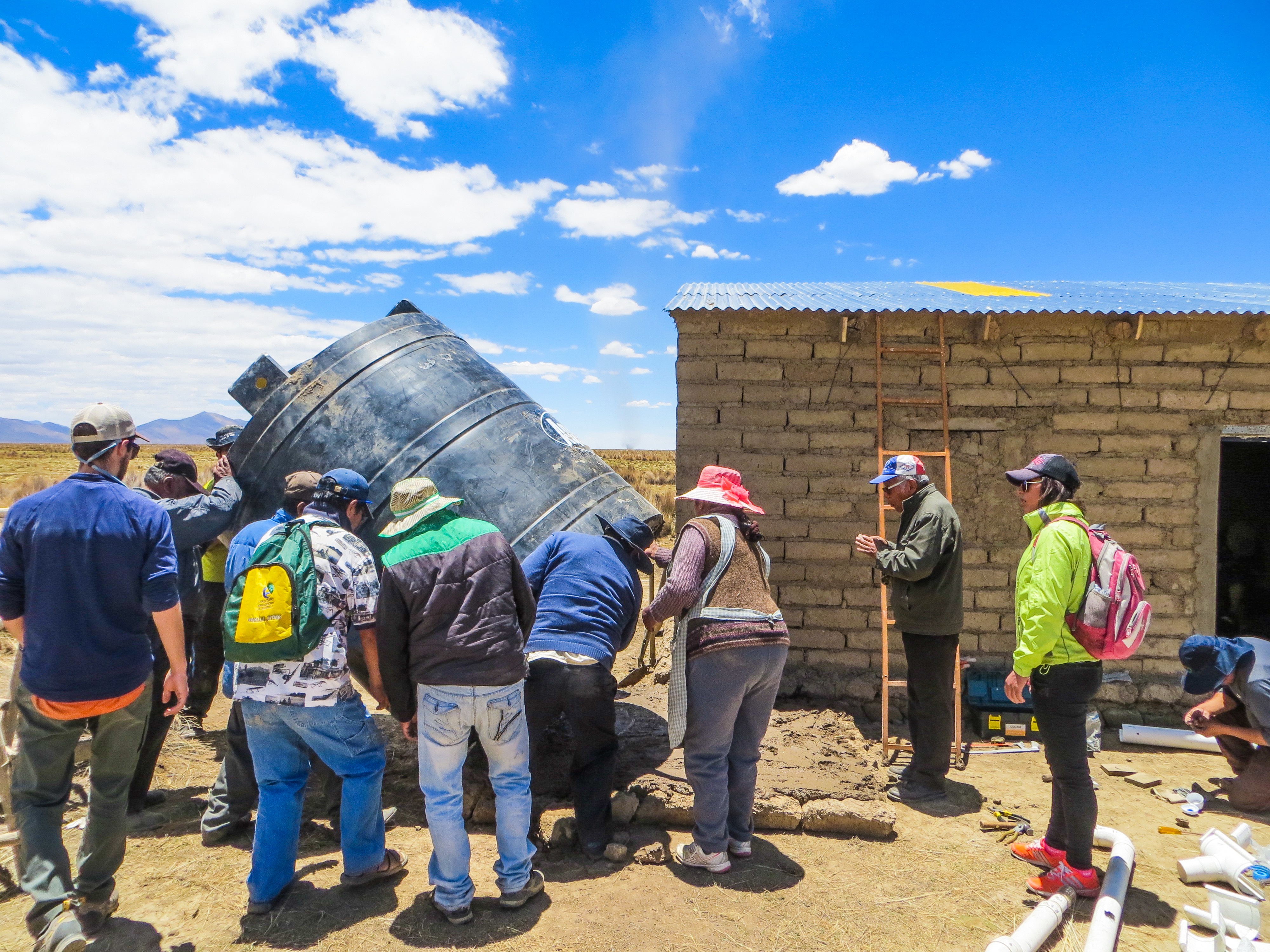 Arsenic detected in rainwater harvesting tanks in Bolivia